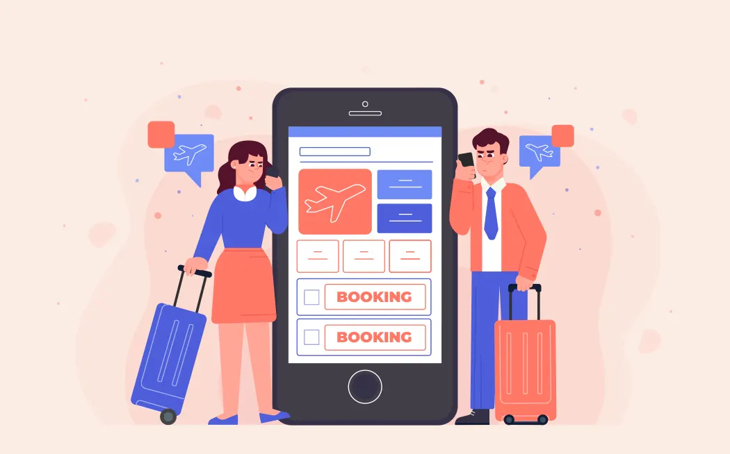 Can you make bookings for airlines via phone?